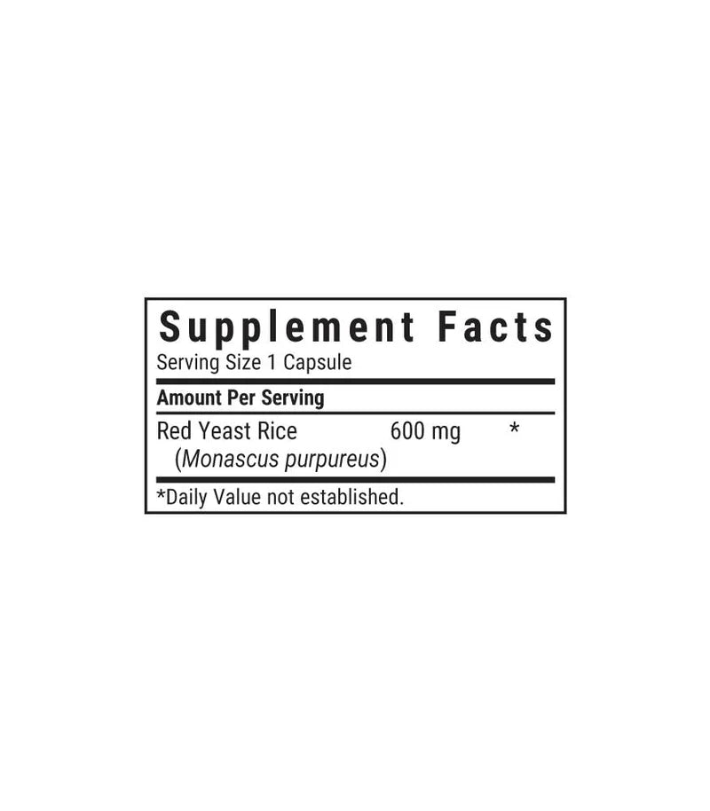 BLUEBONNET NUTRITION RED YEAST RICE 600 MG 120 CAPS