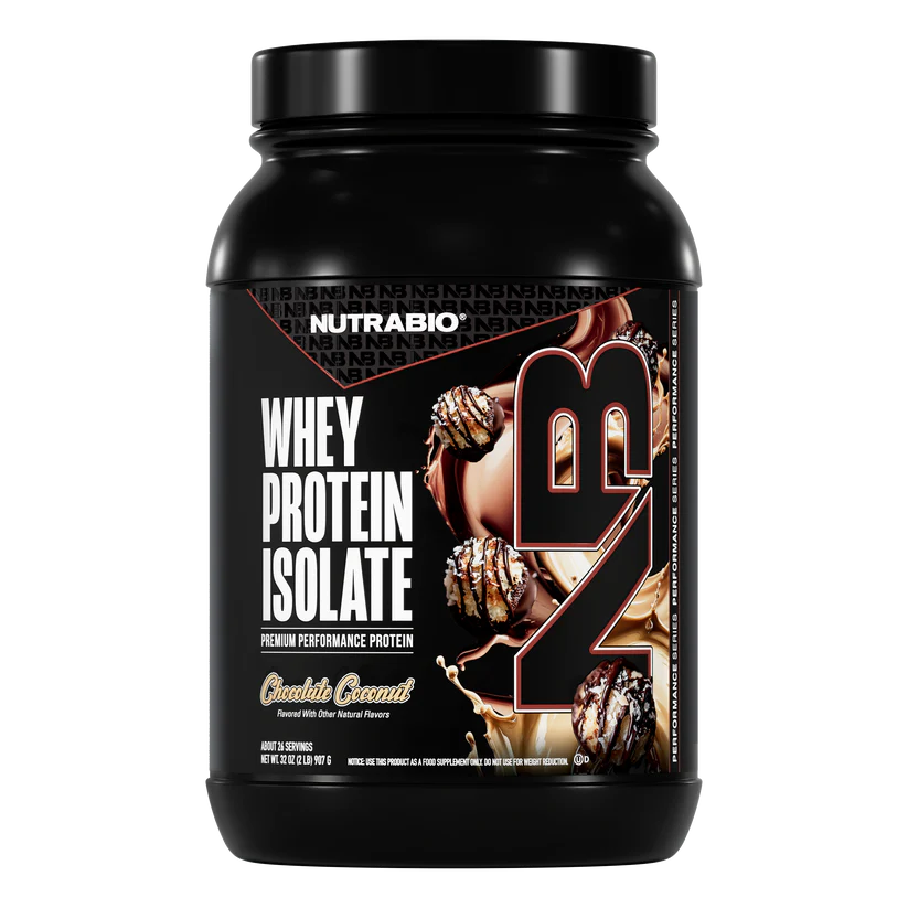 NUTRABIO WHEY PROTEIN ISOLATE - 2LB/5LBS