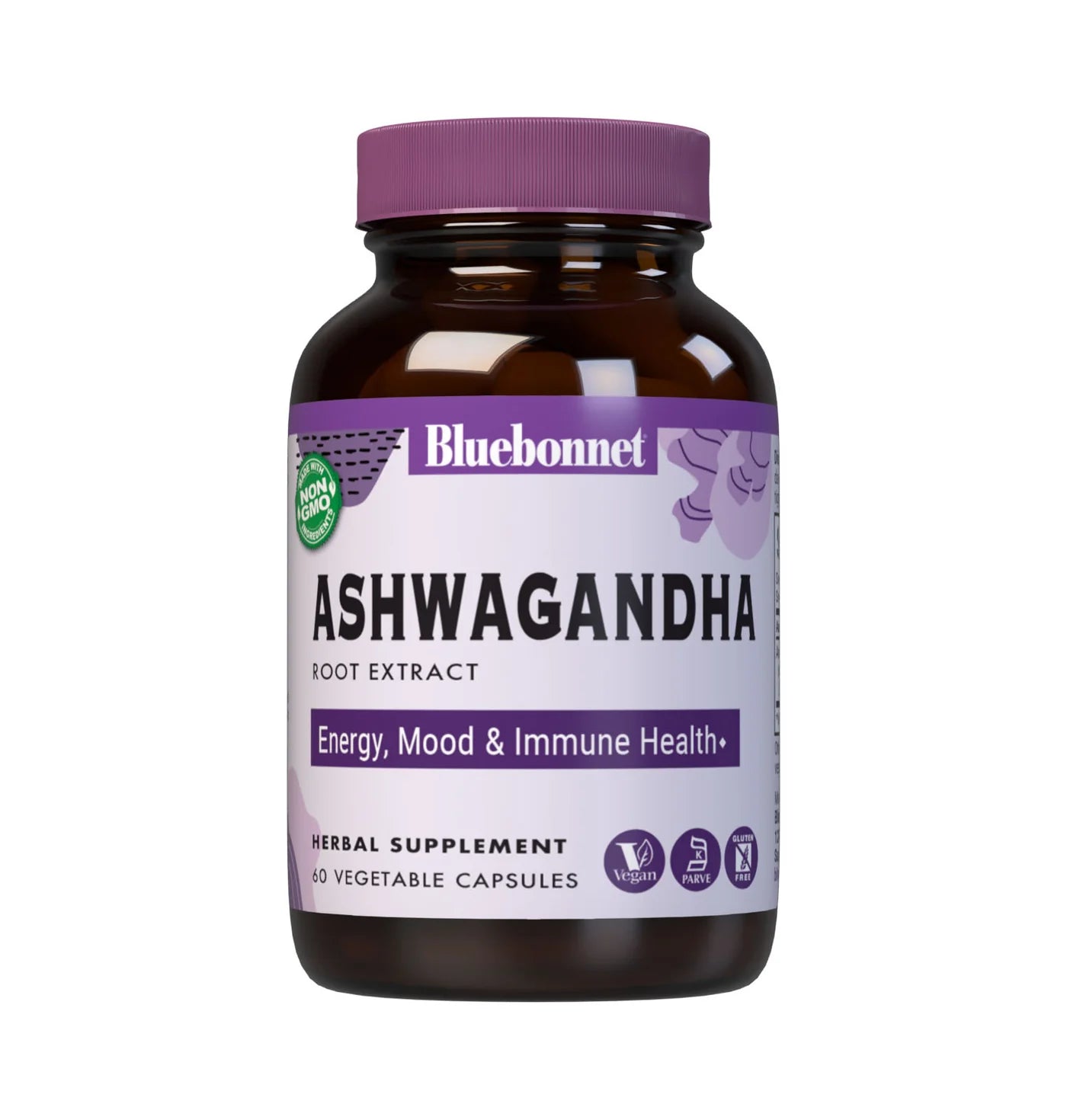 BLUEBONNET NUTRITION ASHWAGANDHA ROOT EXTRACT 60 CAPS