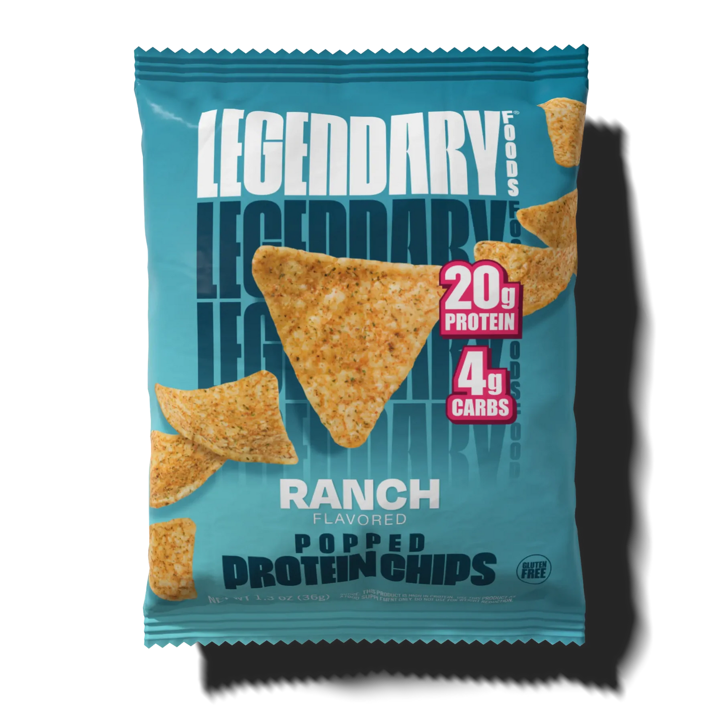 LEGENDARY POPPED PROTEIN CHIPS