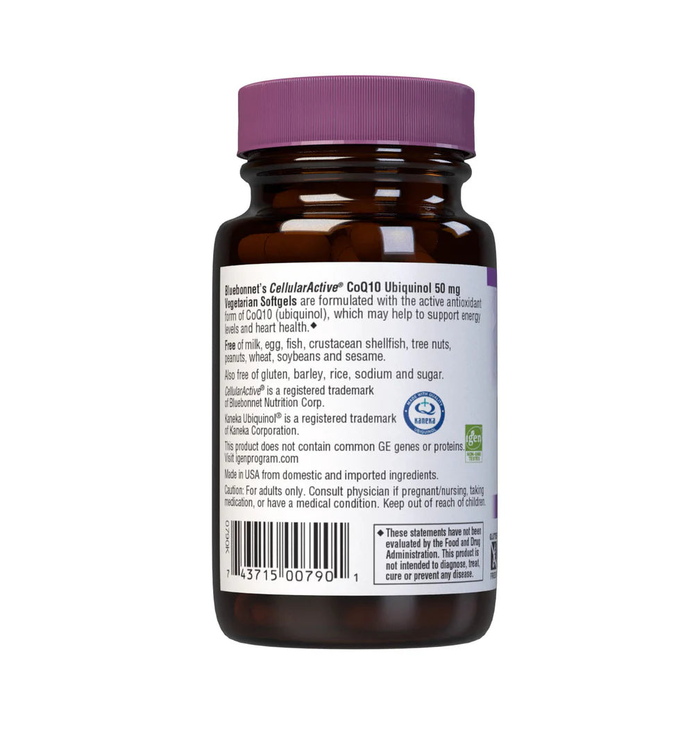 BLUEBONNET NUTRITION UBIQUINOL 50MG 30 SOFTGELS