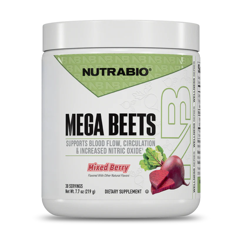 NUTRABIO MEGA BEETS NITRIC OXIDE SUPPORT