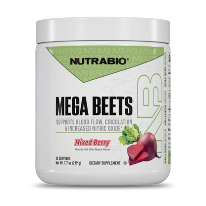 NUTRABIO MEGA BEETS NITRIC OXIDE SUPPORT
