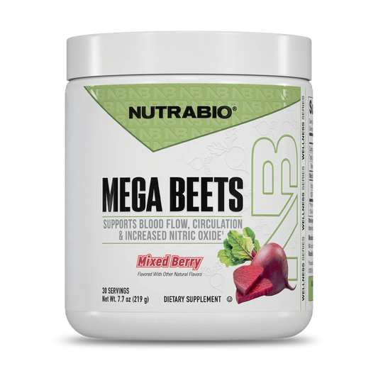 NUTRABIO MEGA BEETS NITRIC OXIDE SUPPORT