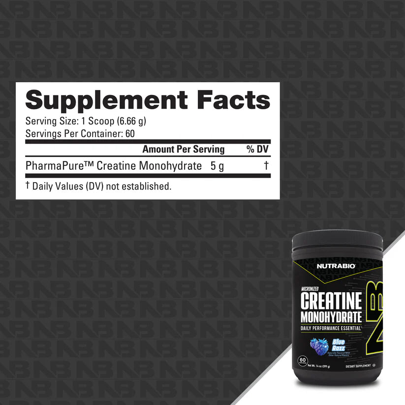 NUTRABIO CREATINE BURST