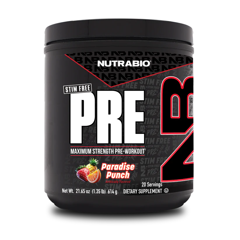 NUTRABIO STIM-FREE PRE-WORKOUT