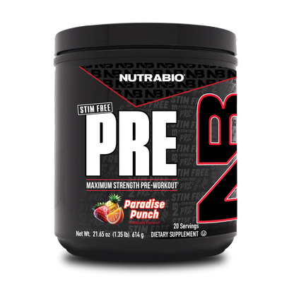 NUTRABIO STIM-FREE PRE-WORKOUT