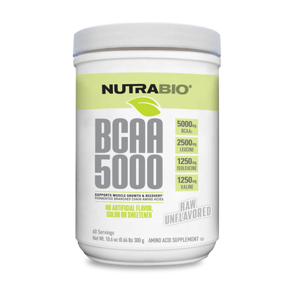 NUTRABIO BCAA 5000 UNFLAVORED