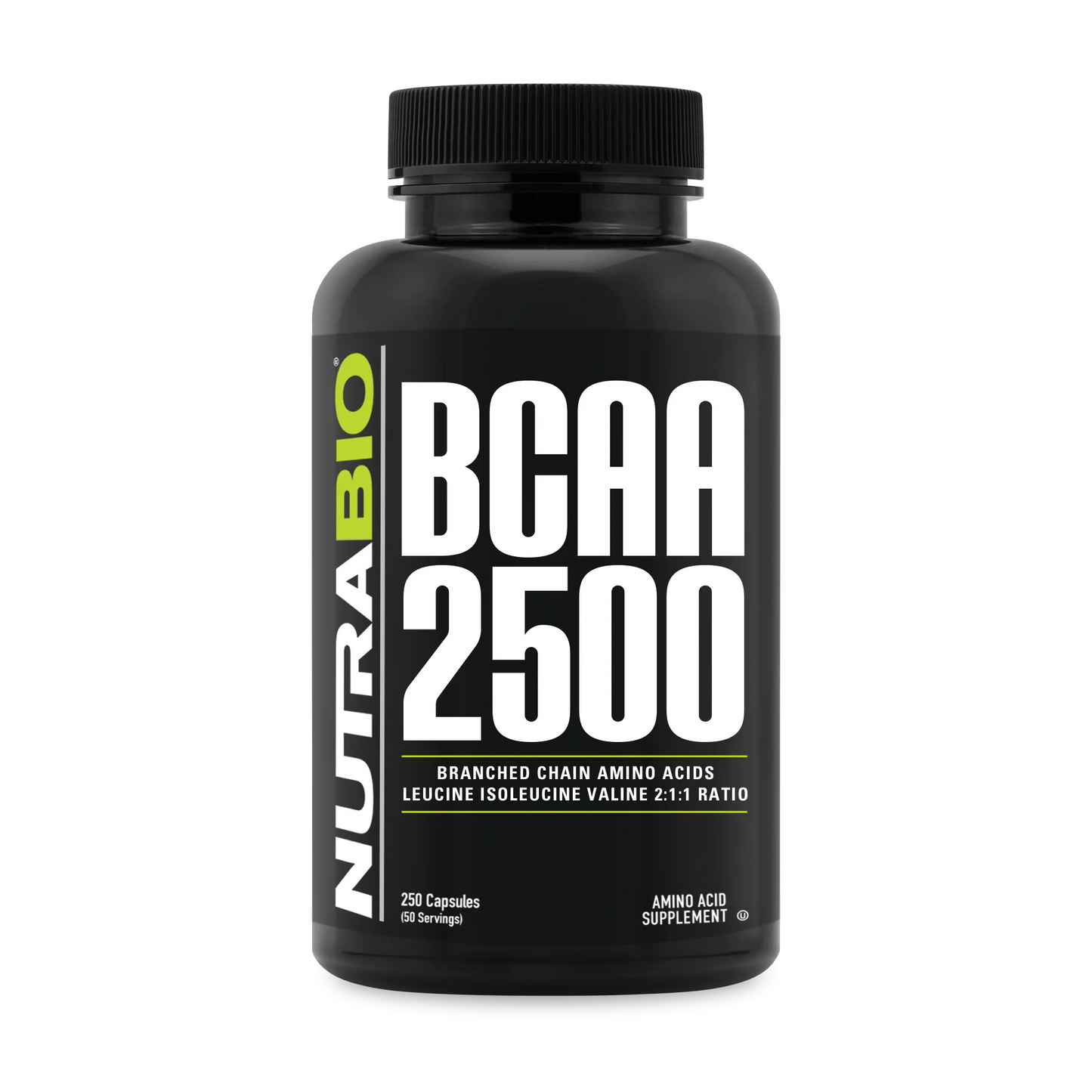 NUTRABIO BCAA 2500 250 CAPS
