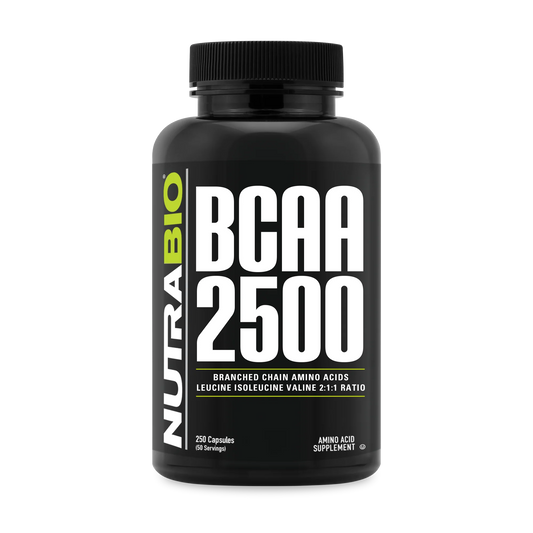 NUTRABIO BCAA 2500 250 CAPS