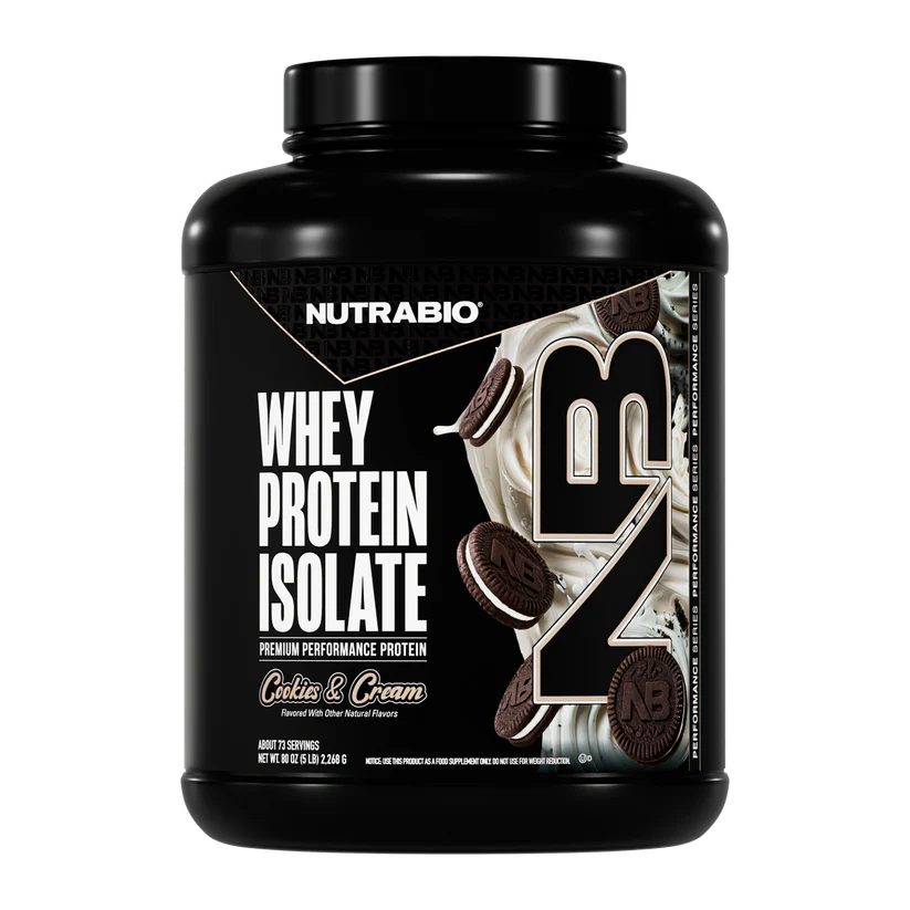 NUTRABIO WHEY PROTEIN ISOLATE - 2LB/5LBS