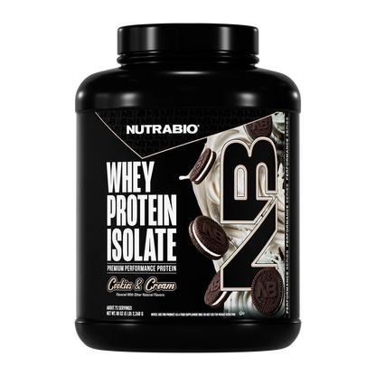 NUTRABIO WHEY PROTEIN ISOLATE - 2LB/5LBS