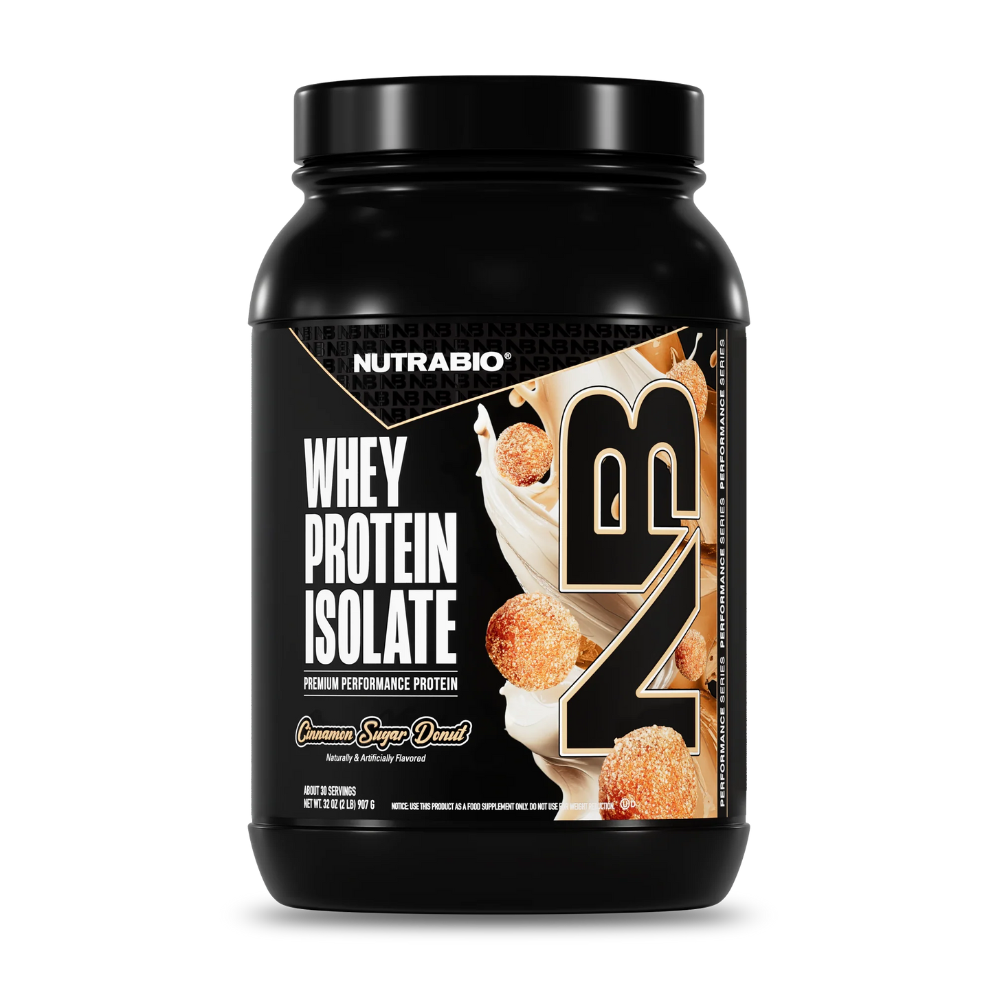 NUTRABIO WHEY PROTEIN ISOLATE - 2LB/5LBS