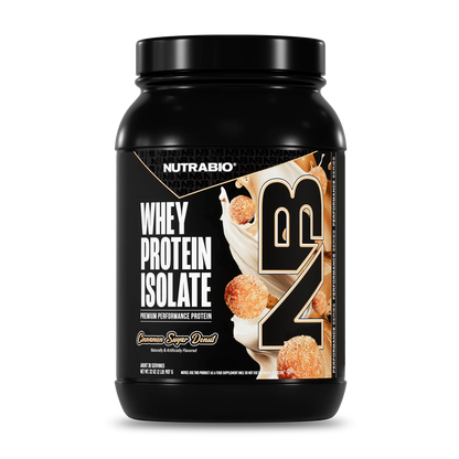 NUTRABIO WHEY PROTEIN ISOLATE - 2LB/5LBS