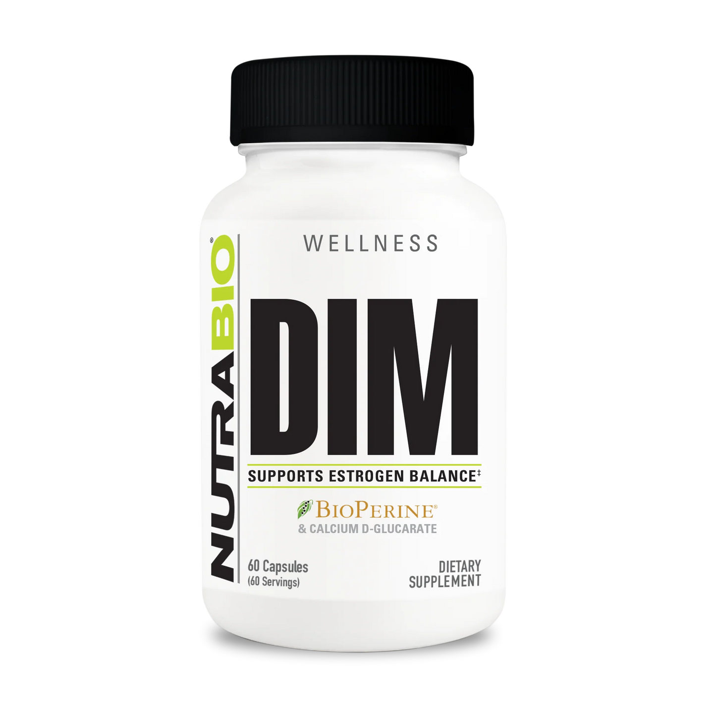 NUTRABIO DIM WITH CALCIUM D-GLUCARATE 60 CAPS