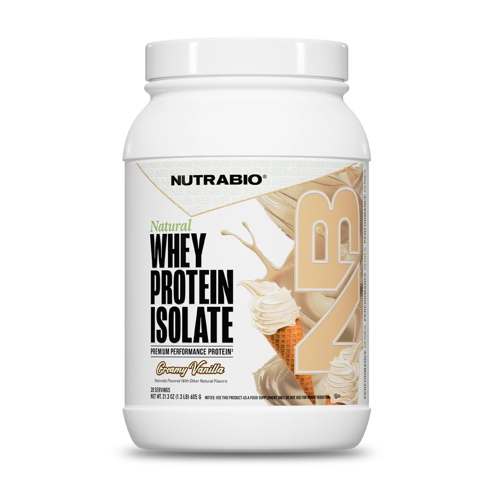 NUTRABIO NATURAL WHEY PROTEIN ISOLATE