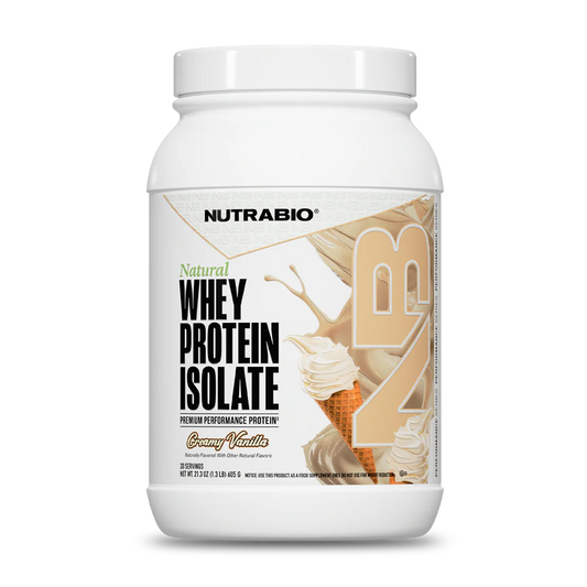 NUTRABIO NATURAL WHEY PROTEIN ISOLATE