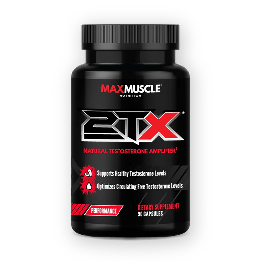 MAX MUSCLE 2TX-ADVANCED TESTOSTERONE SUPPORT 90 CAPS BOGO 50% OFF