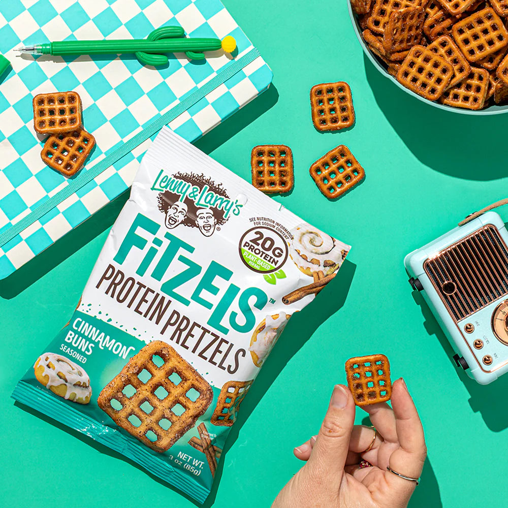 LENNY & LARRYS FITZELS PROTEIN PRETZELS