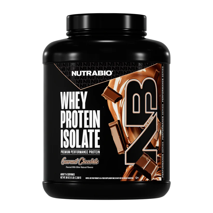 NUTRABIO WHEY PROTEIN ISOLATE - 2LB/5LBS