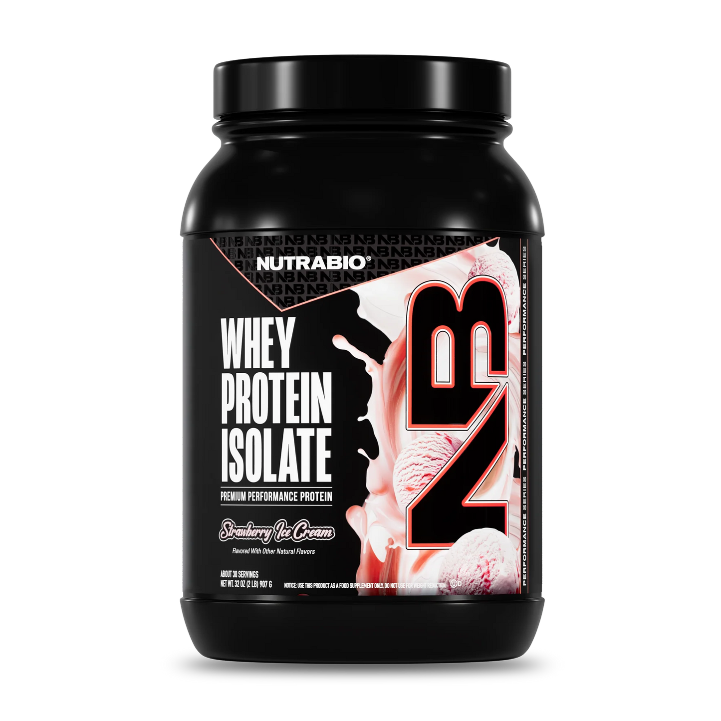 NUTRABIO WHEY PROTEIN ISOLATE - 2LB/5LBS
