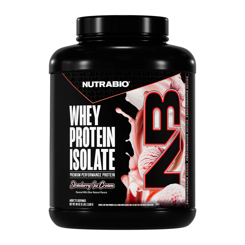 NUTRABIO WHEY PROTEIN ISOLATE - 2LB/5LBS