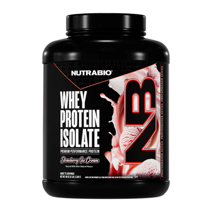 NUTRABIO WHEY PROTEIN ISOLATE - 2LB/5LBS