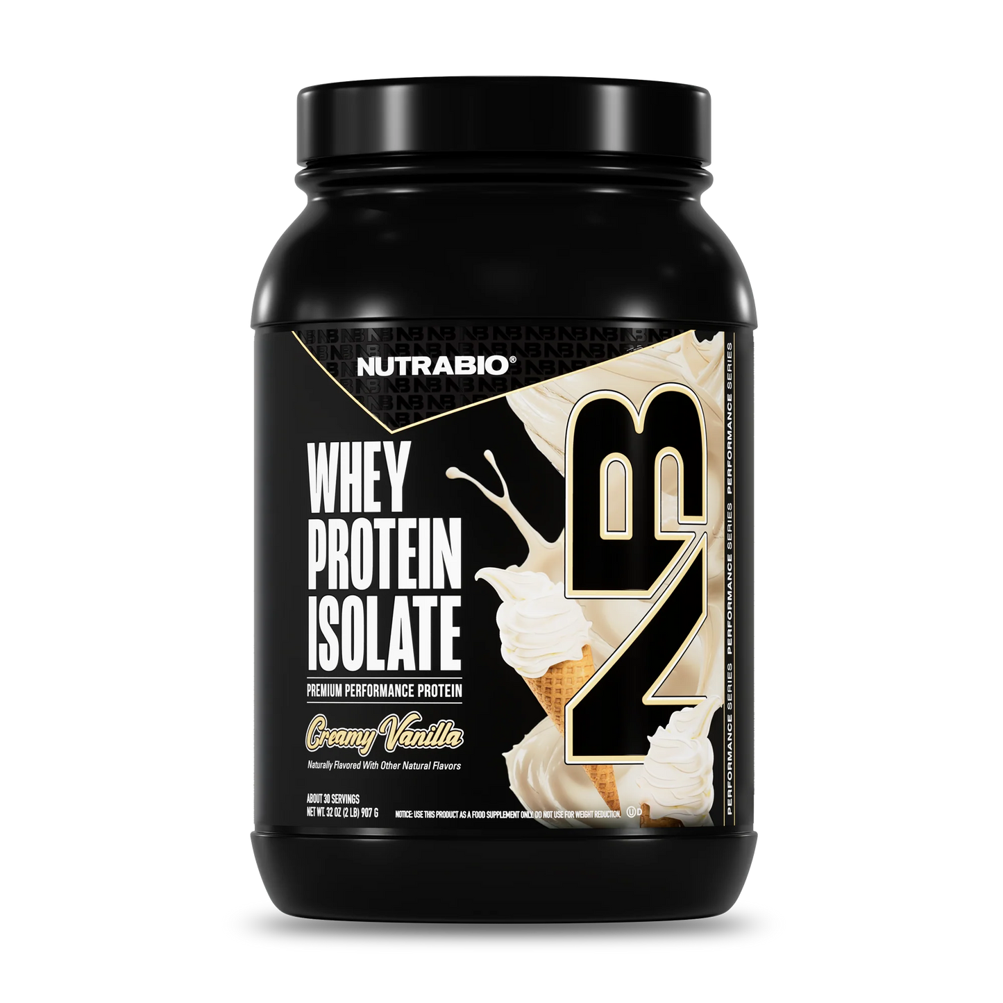 NUTRABIO WHEY PROTEIN ISOLATE - 2LB/5LBS