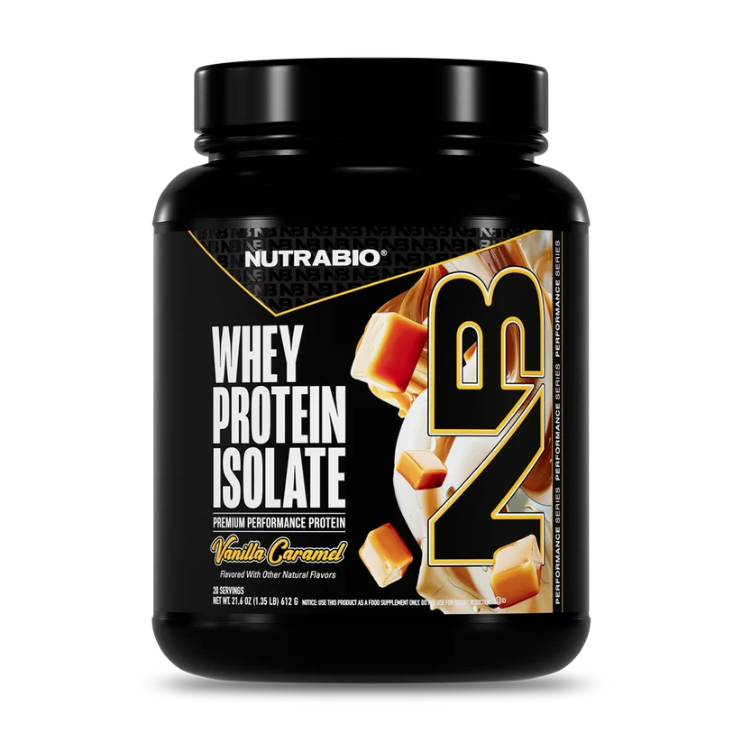 NUTRABIO WHEY PROTEIN ISOLATE - 2LB/5LBS
