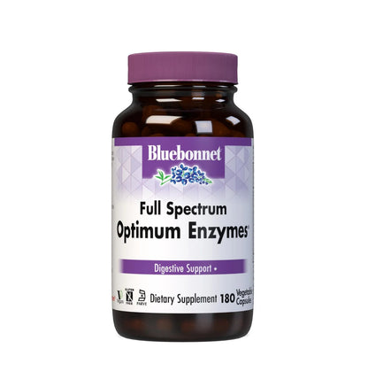 BLUEBONNET NUTRITION FULL SPECTRUM OPTIMUM ENZYME 180 CAPS