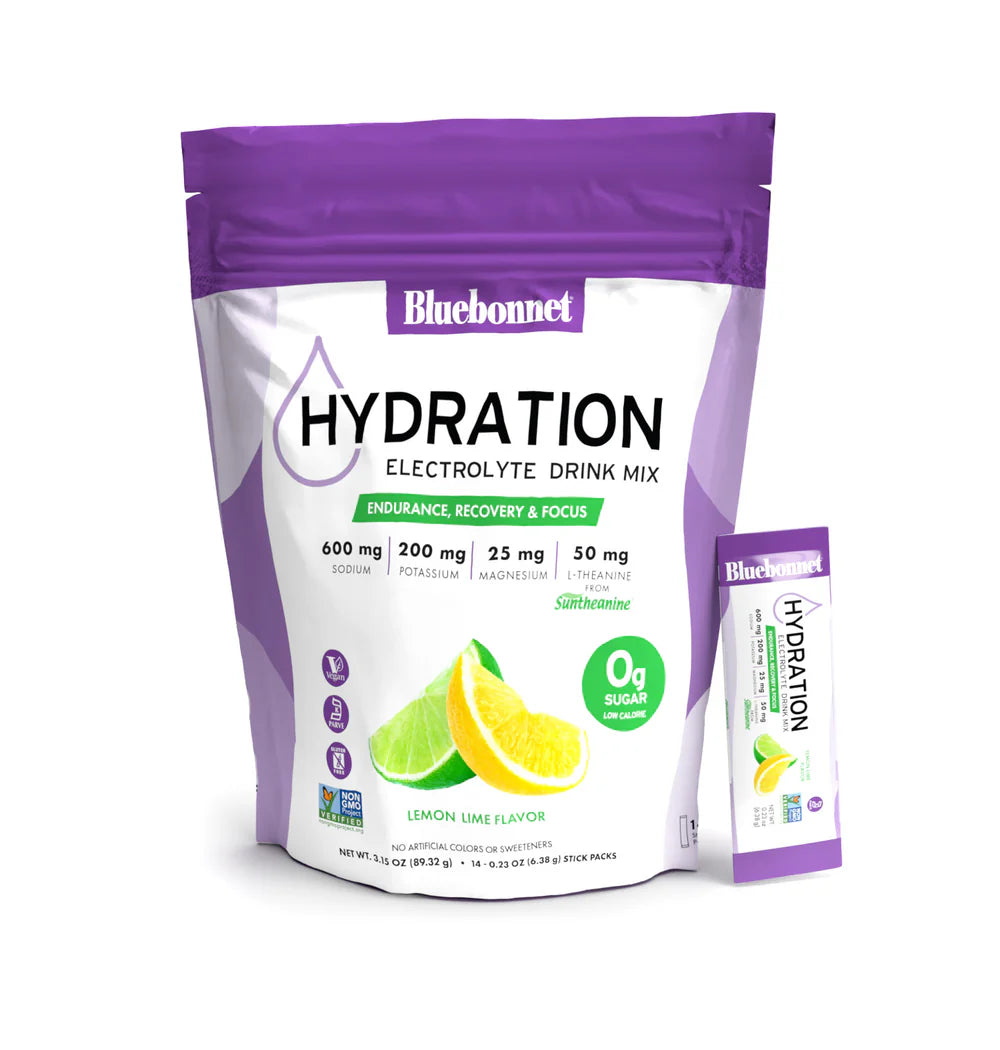 BLUEBONNET NUTRITION HYDRATION ELECTROLYTE DRINK MIX 14 PACK