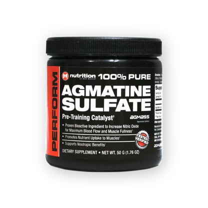 MAX MUSCLE AGMATINE SULFATE 50 GRAMS