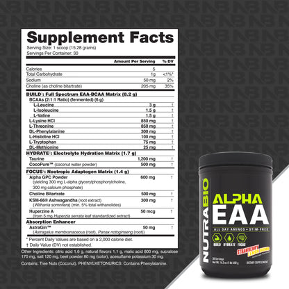 NUTRABIO ALPHA EAA 30/SRV