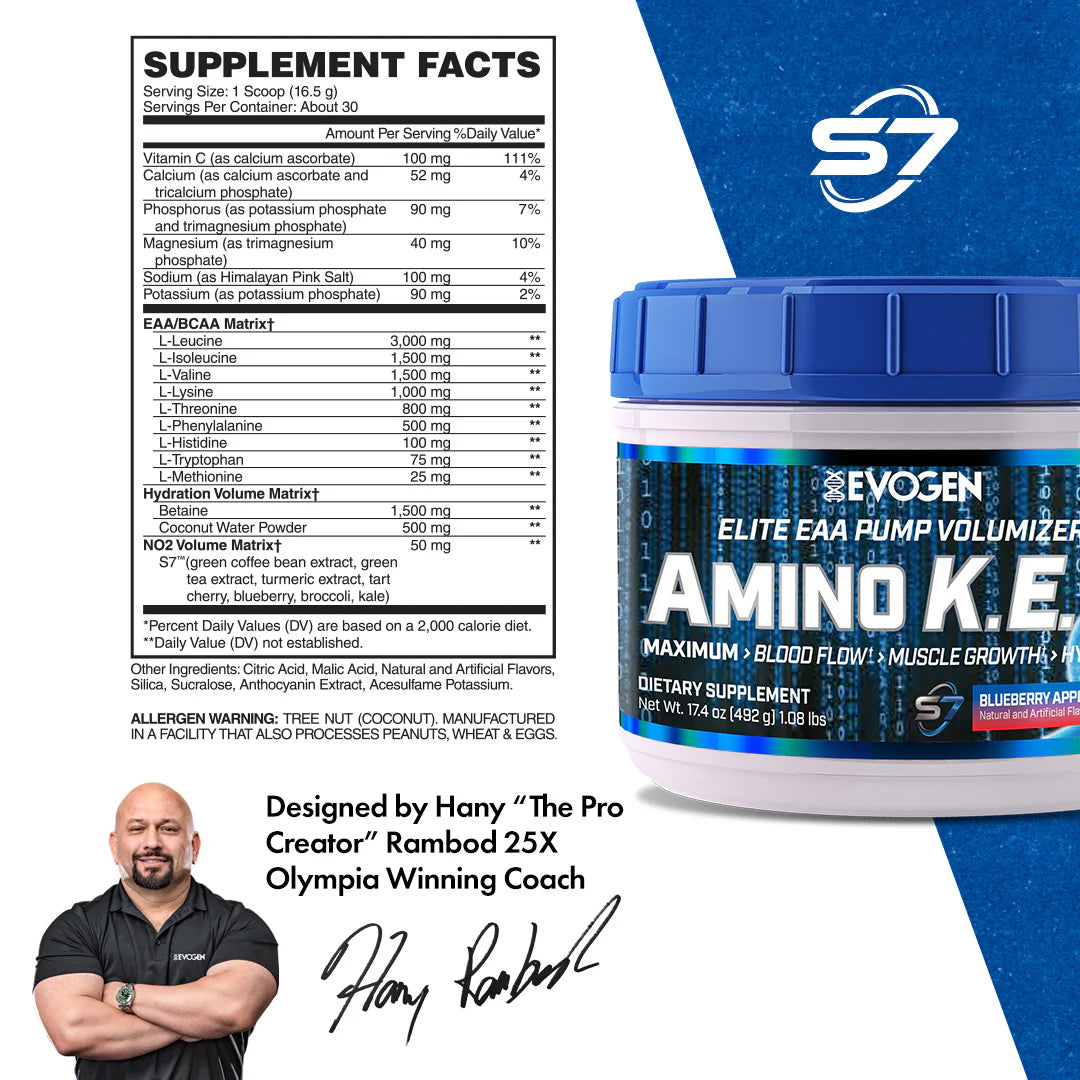 EVOGEN AMINO K.E.M EAA (IN STORE ONLY)