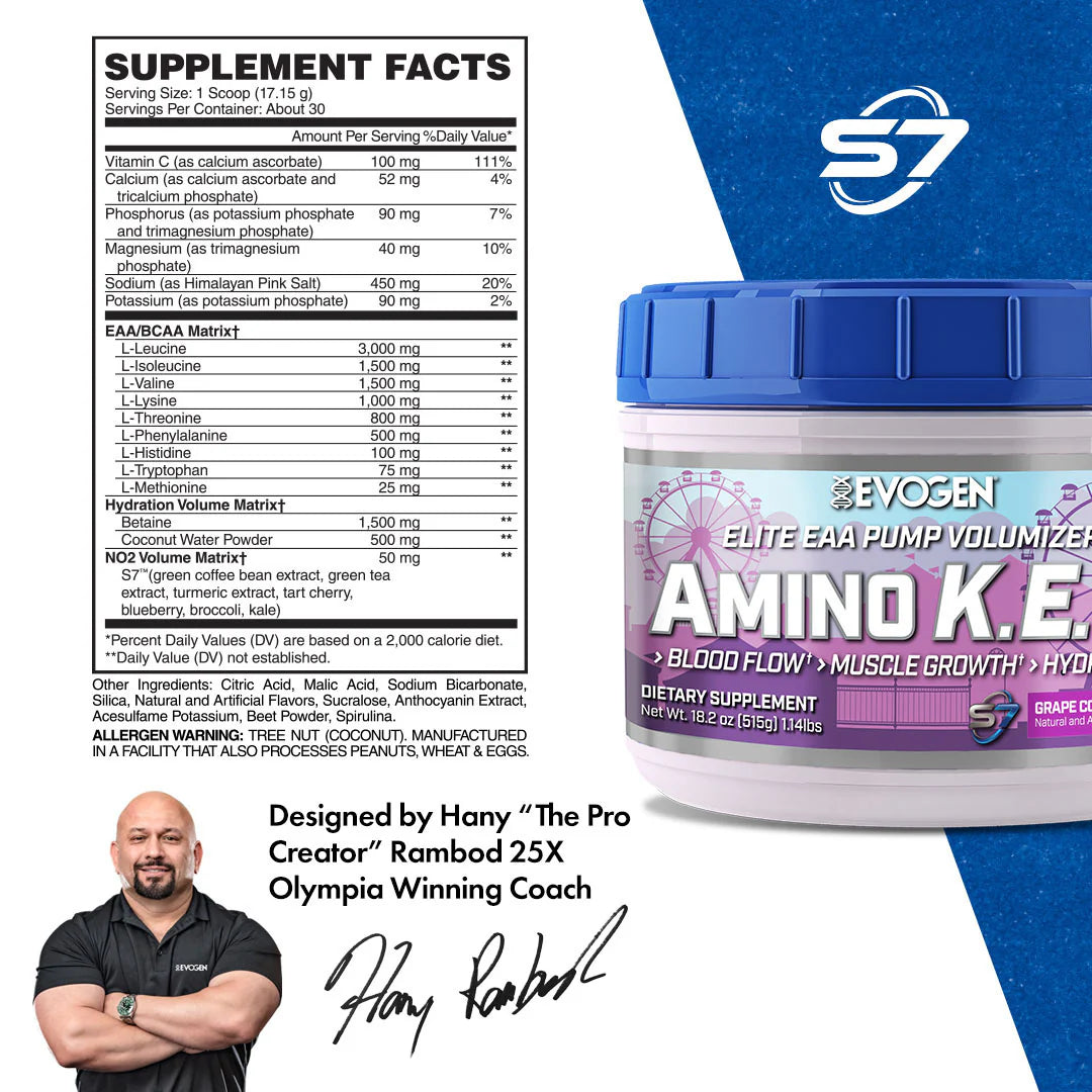 EVOGEN AMINO K.E.M EAA (IN STORE ONLY)