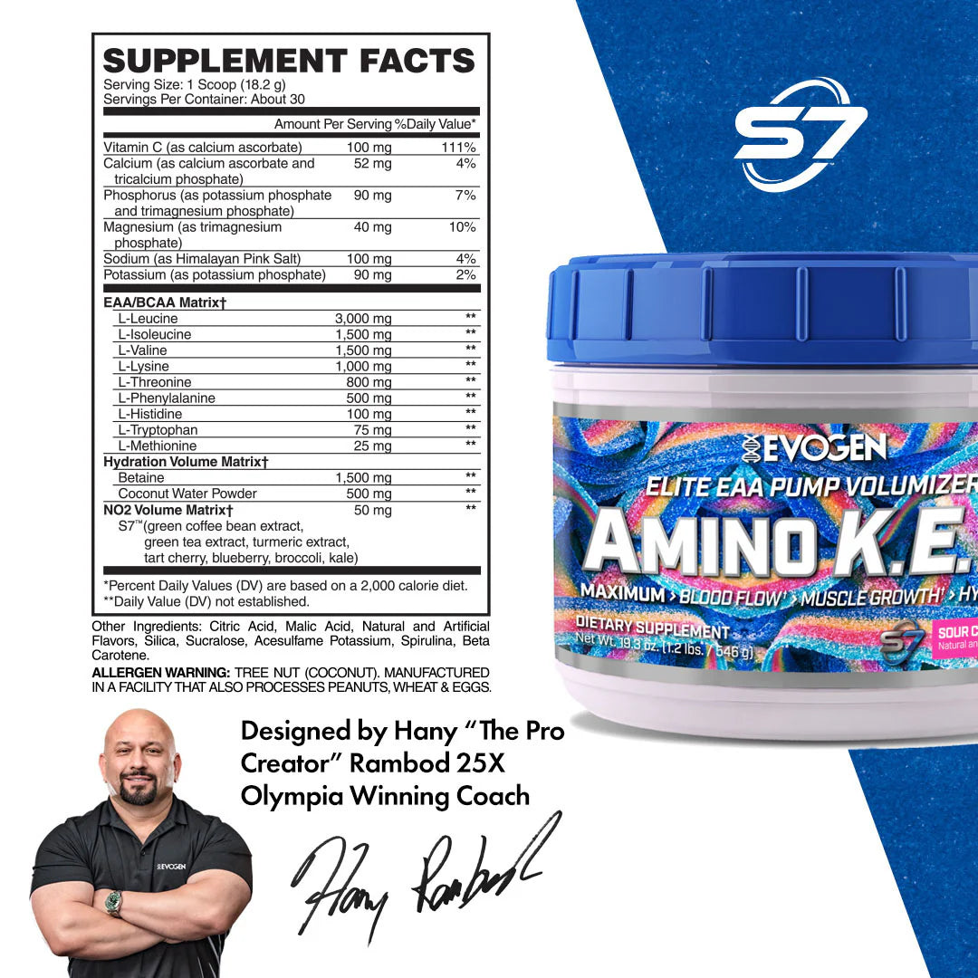 EVOGEN AMINO K.E.M EAA (IN STORE ONLY)