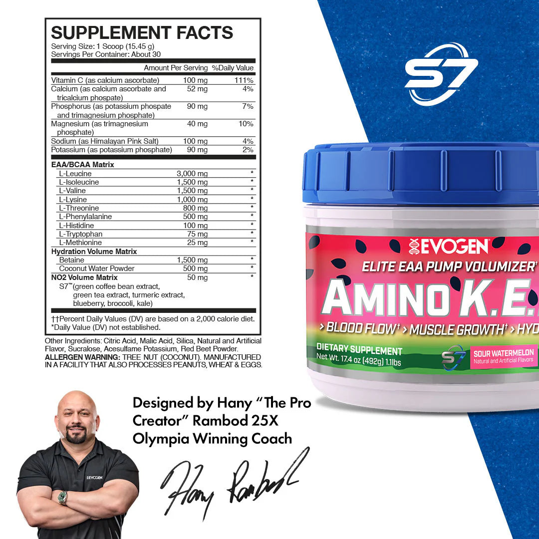 EVOGEN AMINO K.E.M EAA (IN STORE ONLY)