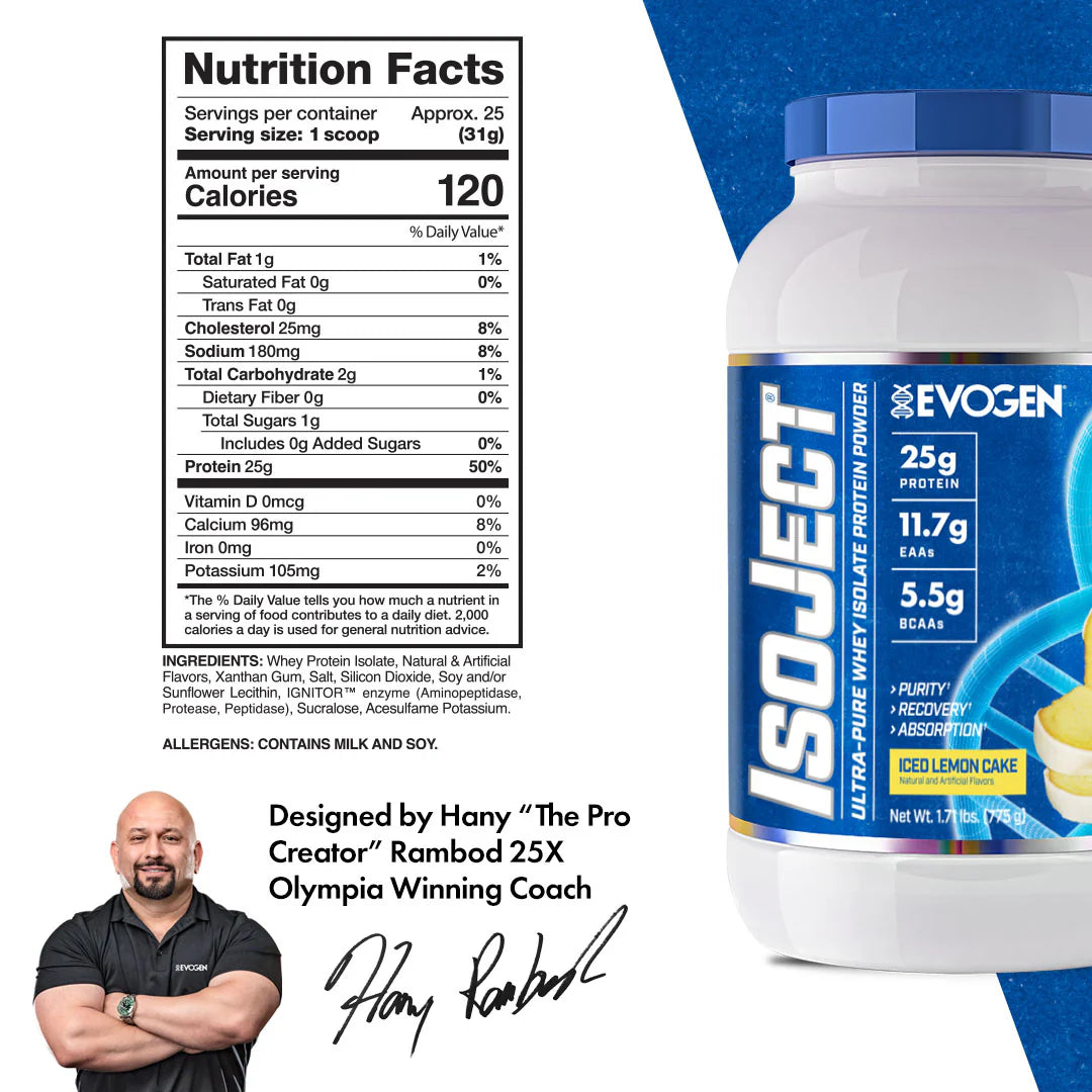 EVOGEN ISOJECT PROTEIN (IN STORE ONLY)