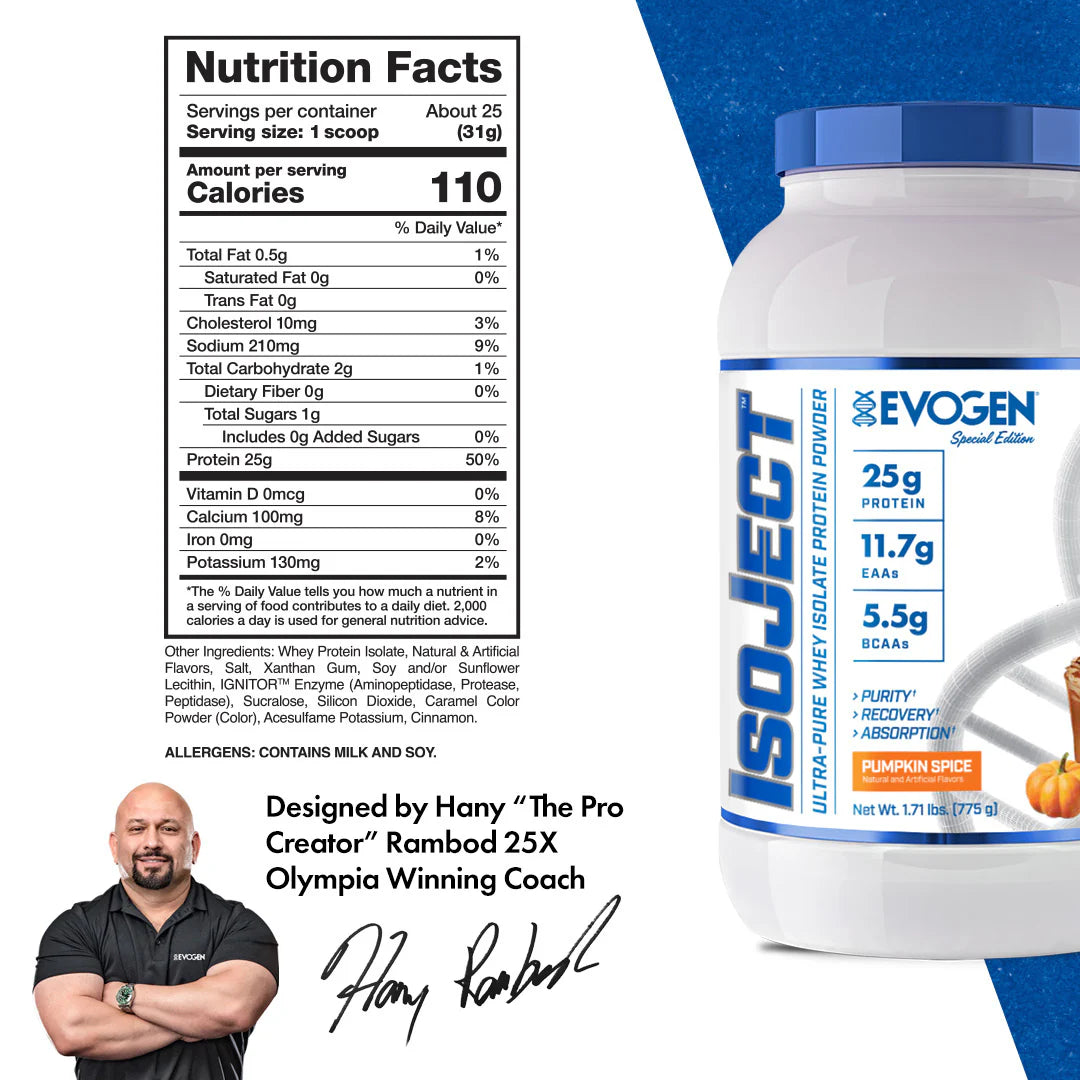 EVOGEN ISOJECT PROTEIN (IN STORE ONLY)