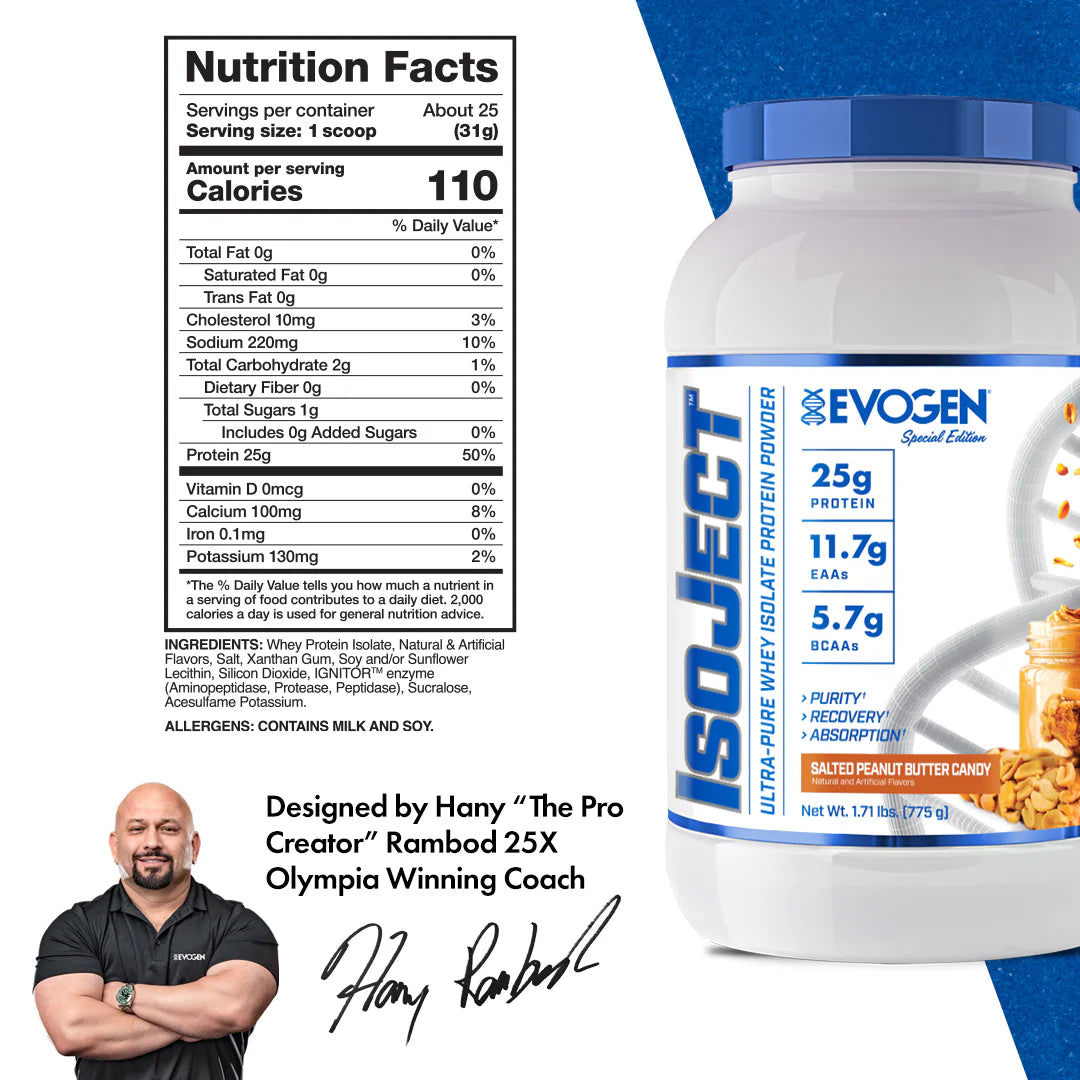 EVOGEN ISOJECT PROTEIN (IN STORE ONLY)