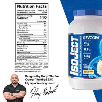 EVOGEN ISOJECT PROTEIN (IN STORE ONLY)