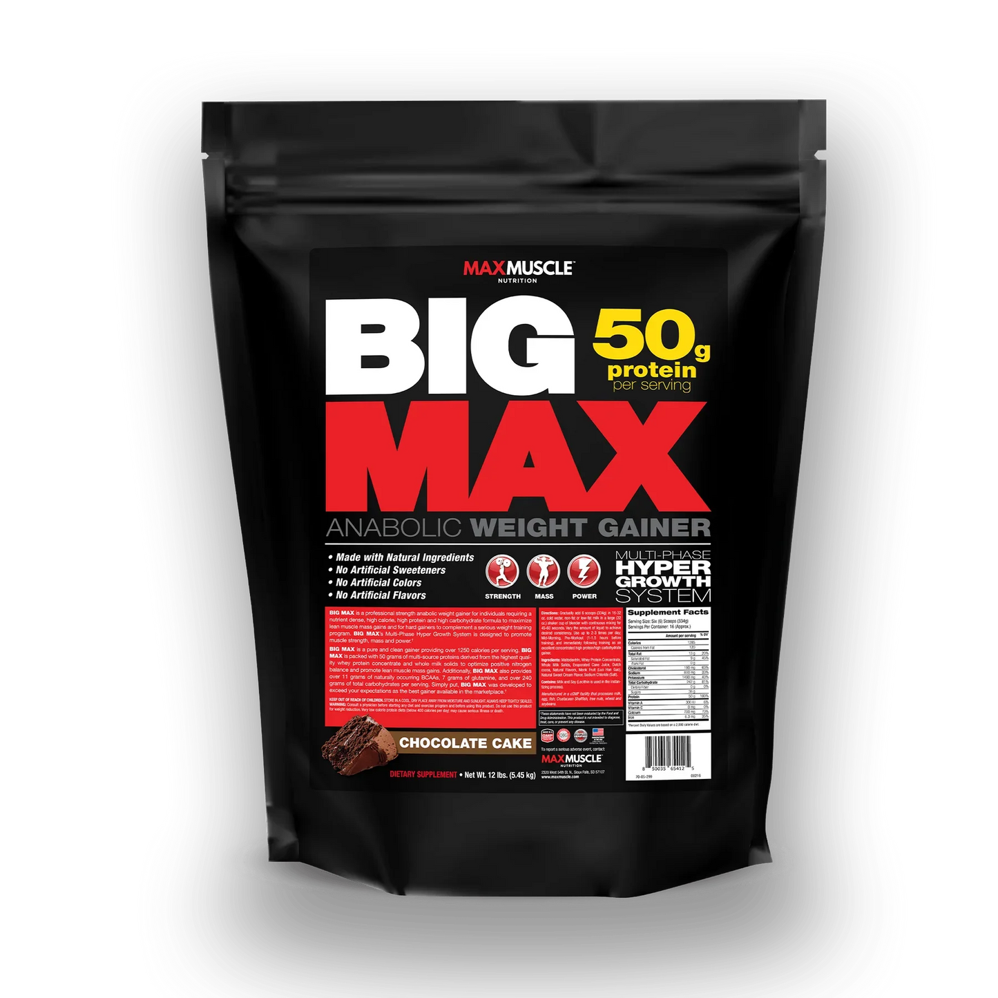 MAX MUSCLE BIG MAX 12 LBS