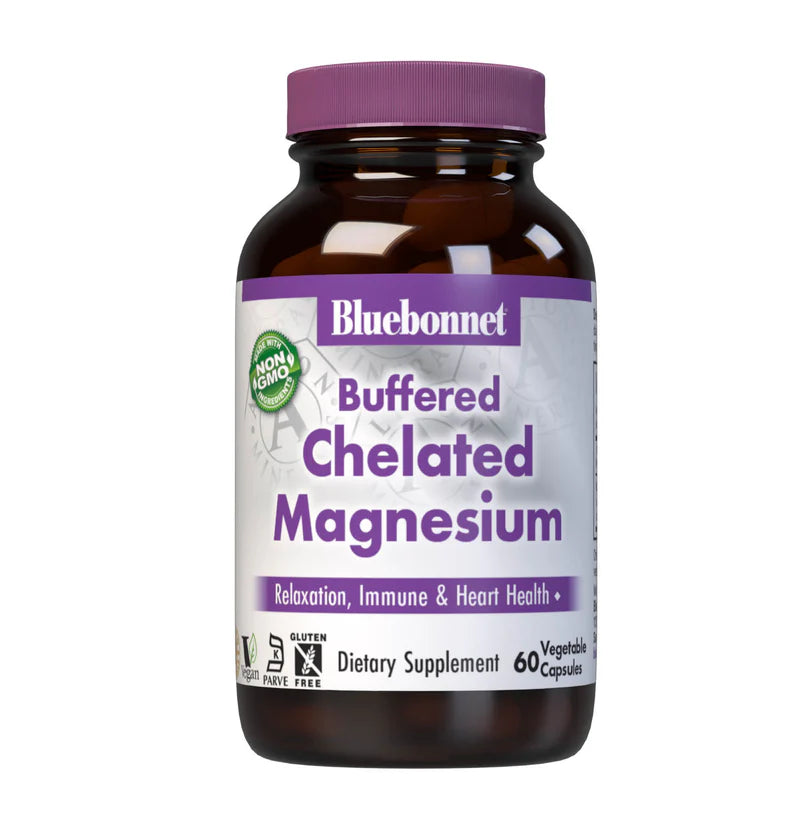 BLUEBONNET NUTRITION BUFFERED CHELATED MAGNESIUM 200MG 60CAPS