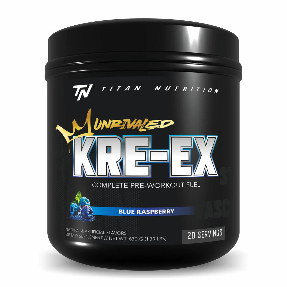 TITAN KRE-EX UNRIVALED - COMPLETE PRE-WORKOUT SOLUTION