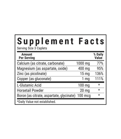 BLUEBONNET NUTRITION CALCIUM MAGNESIUM & ZINC 180 CAPS