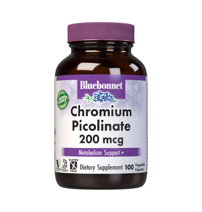 BLUEBONNET NUTRITION CHROMIUM PICOLINATE 200 MCG