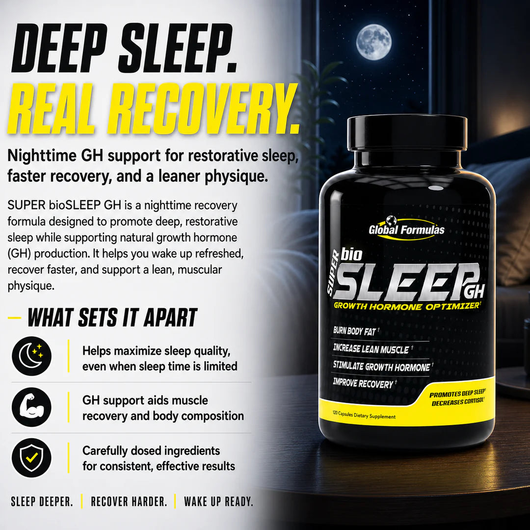 GLOBAL FORMULAS SUPER BIO SLEEP GH