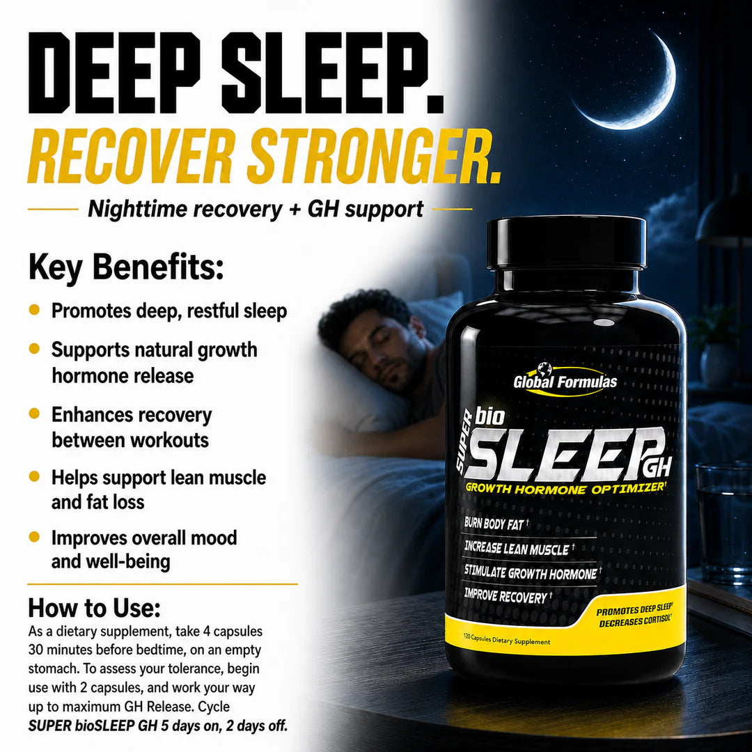 GLOBAL FORMULAS SUPER BIO SLEEP GH