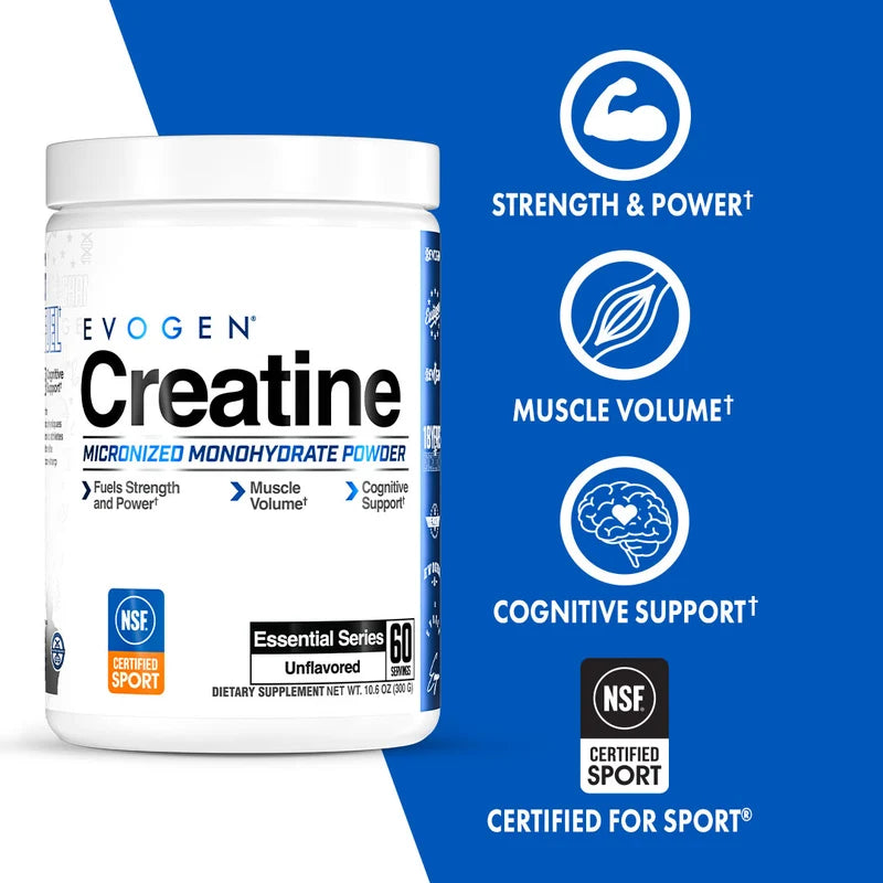 EVOGEN CREATINE MONOHYDRATE 60 SERV (IN STORE ONLY)