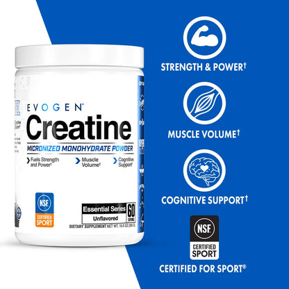 EVOGEN CREATINE MONOHYDRATE 60 SERV (IN STORE ONLY)